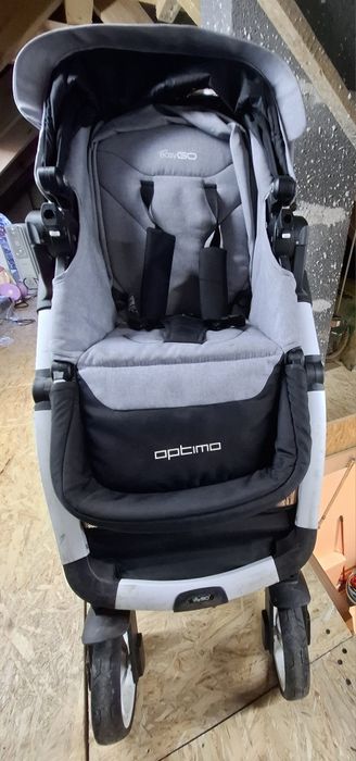 Wózek 2w1 EasyGo Optimo – Okazyjna Cena (Uszkodzony Hamulec)