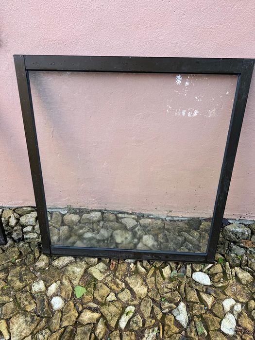 Janelas Alumínio Castanho