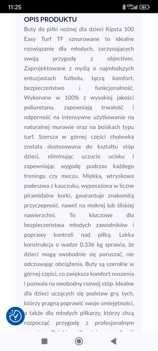 Kipsta halówki, turfy -37