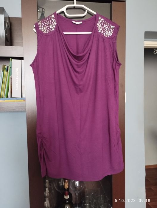 Bluzka z ćwiekami Yessica XL