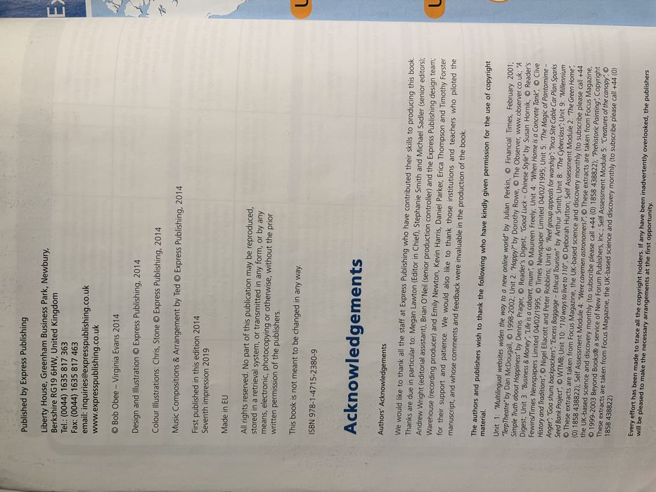 Upstream B2+ Student’s Book и Workbook