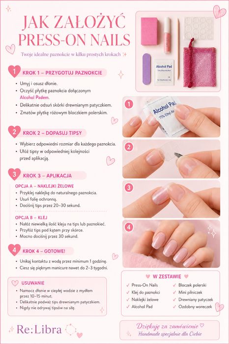 Tipsy Press On Soft Blush
