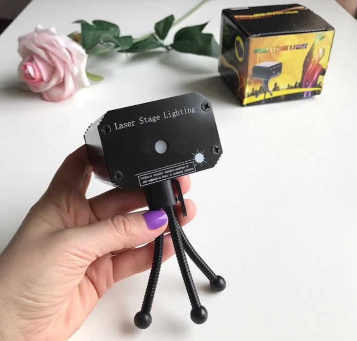 Красочный лазерный проектор (лазерных лучей)