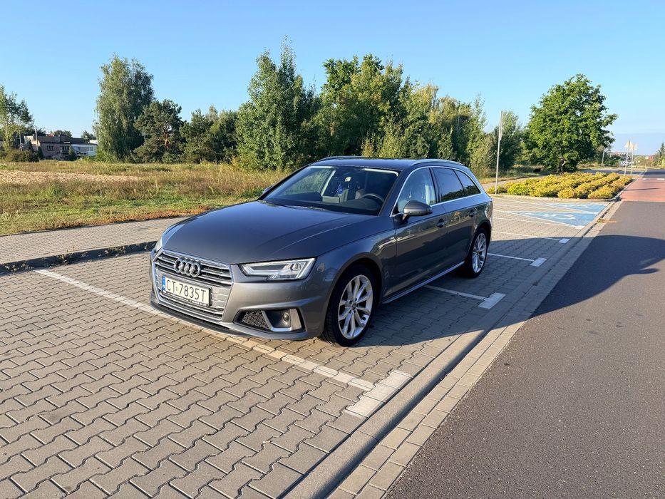 Audi A4 Avant S-Line Automat Czujniki Elektryczna klapa bagażnika tempomat alufelgi