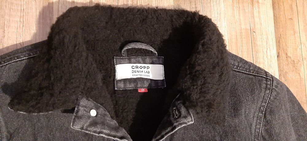 Jeansowa kurtka katana