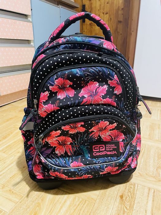 Plecak CoolPack szkolny młodzieżowy na kółkach