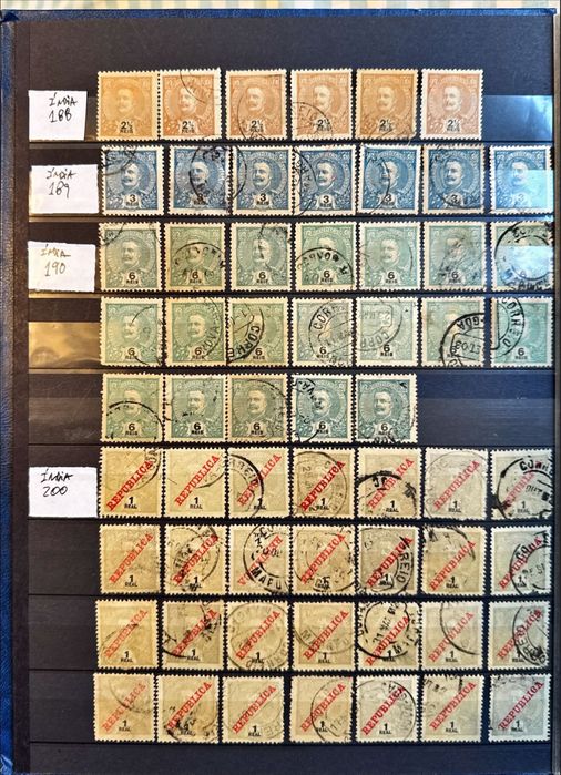 Selos Índia - Portugal ex-colónias +520 selos