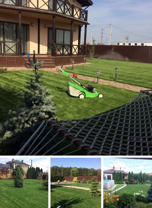 Обрізка Дерев,Кущів,Обприскування Дерев та Рослин.  Покос газонну.