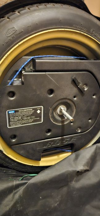 NOWE Koło Dojazdowe + Subwoofer BOSE Mazda 6 GY Kombi 5x114.3 + Pokrowiec