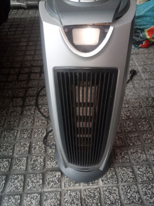 ventilador torre muito bom 2 um de fresco e 5  aquecedores de quente e