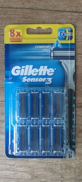 Gillete Sensor 3 wklady nozyki