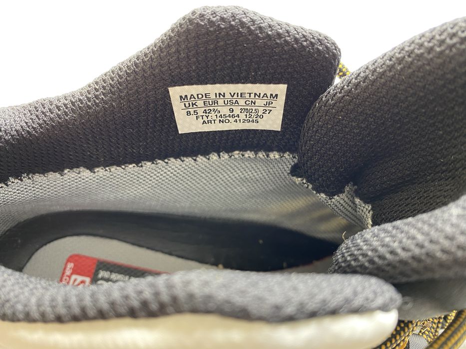 42.5-27см ОРИГІНАЛ 100% Кросівки SALOMON x ULTRA 4 GORE-TEX 412945