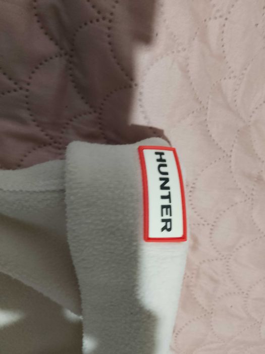 Białe ocieplacze HUNTER r. XL
