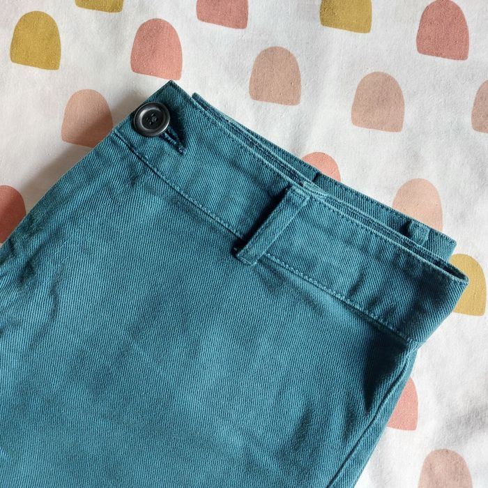 Calça cintura subida wide leg CODE