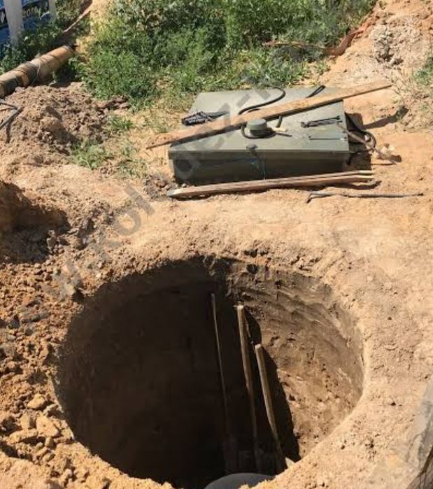 Септик під ключ з бетонних кілець без передплат 3.5/7/22 куб.