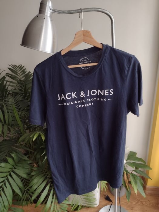 Granatowa koszulka Jack&Jones