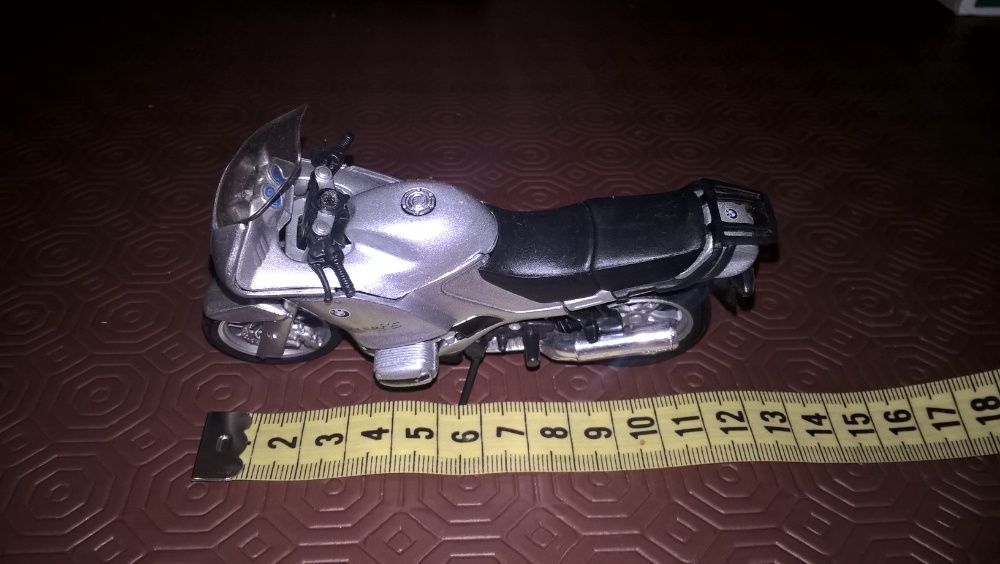 Mota BMW Burago R1150 R5 Conjunto 3 Motas Maisto 1:18 Fresh Metal Novo