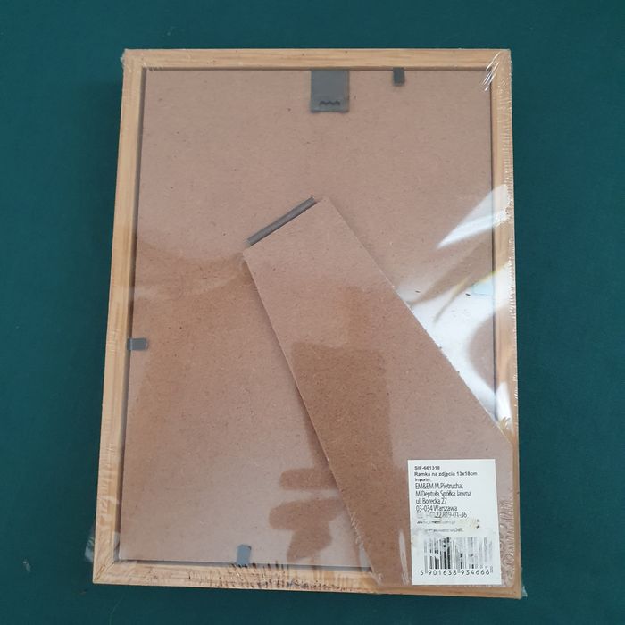 Ramka na zdjęcia a'la drewno