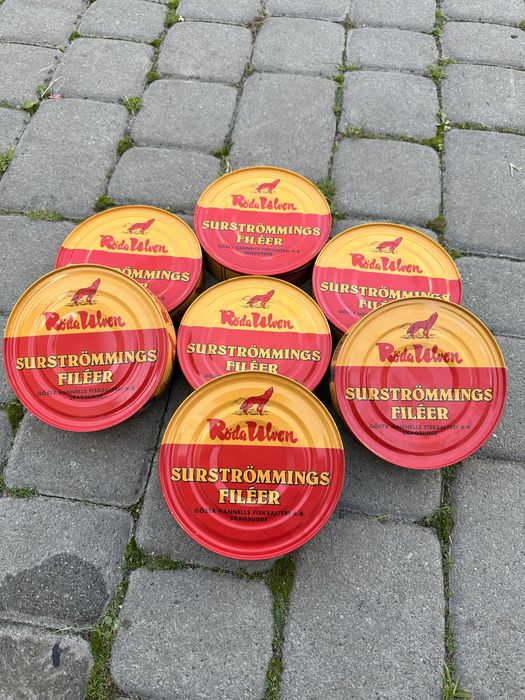 Сюрстремінг / Surströmming / Сюрстрёмминг / Сюрстреминг консерва рибна