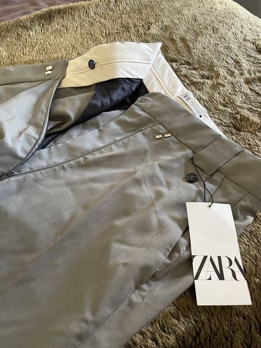 Calça cinzenta ZARA Nova tamanho M