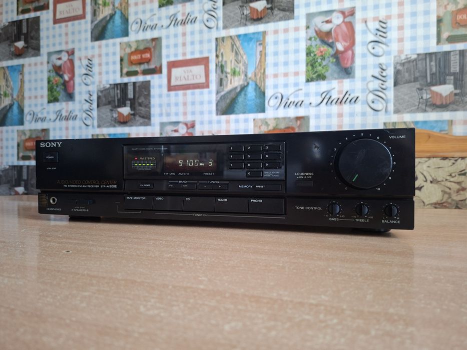 Простой и надёжный стереоресивер Sony STR-AV200E,2×60 Вт,АССОРТИМЕНТ,гарантия!