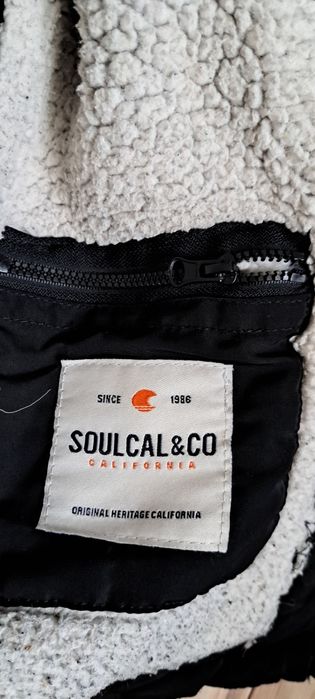 Bardzo ciepła kurtka zimowa dziecięca SoulCal&Co (9-10 lat)