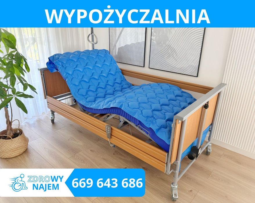 + Łóżko rehabilitacyjne szpitalne | Wypożyczalnia Wynajem Dowóz Żagań