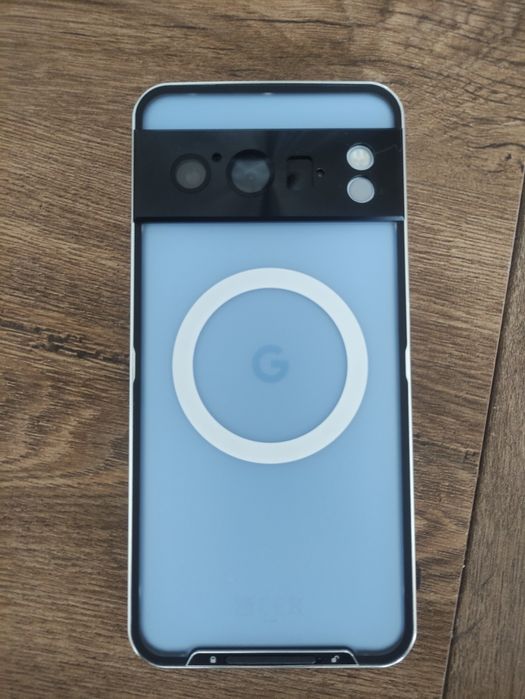 Etui z ochroną aparatu do Google Pixel 8 Pro, do MagSafe, przezroczyst