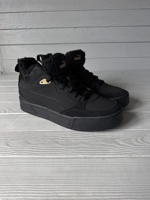 Женские утепленные кроссовки puma skye demi teddy