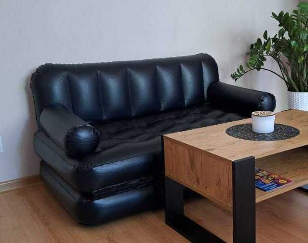 Materac Dmuchany Dwuosobowy Kanapa Składana Sofa Duża Rozkładana