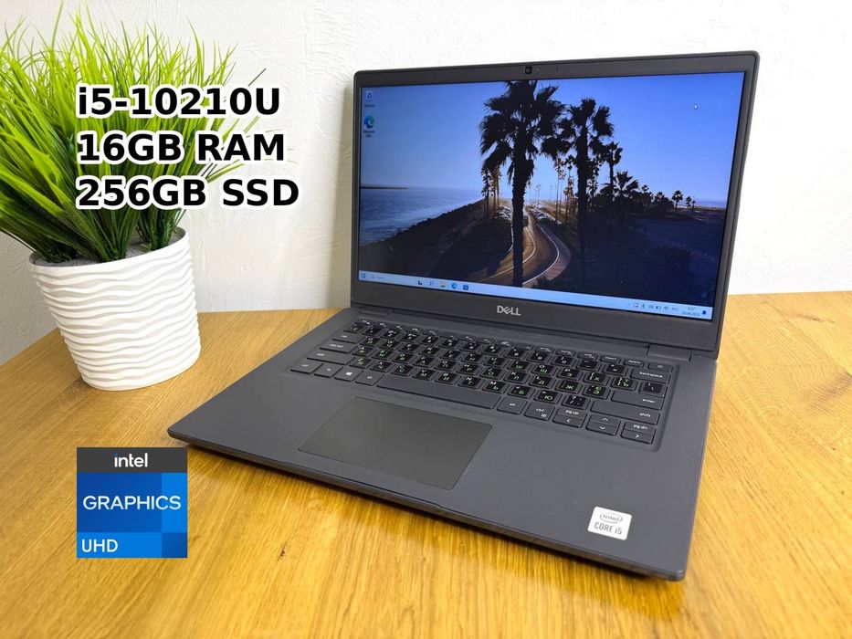 Потужний ноутбук Dell Latitude 3410 i5 10 gen 16/256GB (512Gb) 4 ядра
