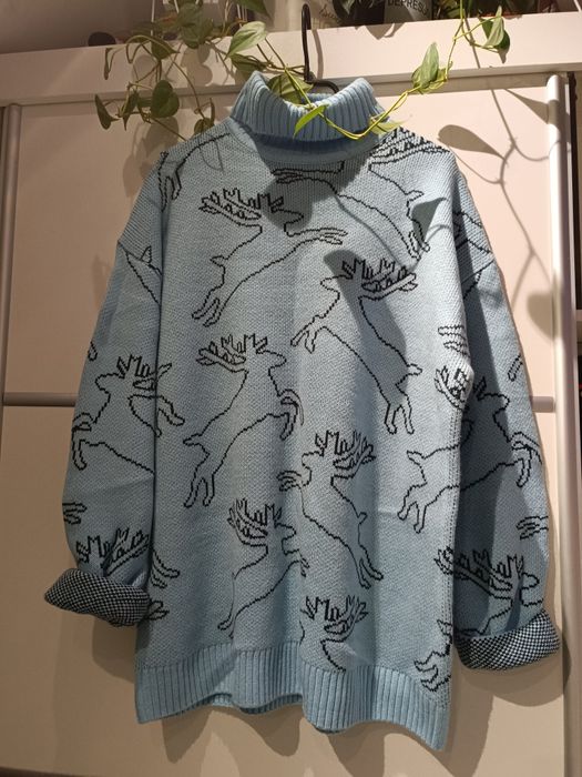 Sweter świąteczny rozmiar M oversize