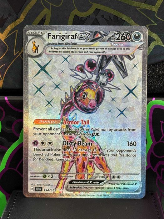 Pokemon TCG - Farigiraf EX TEF 194/162