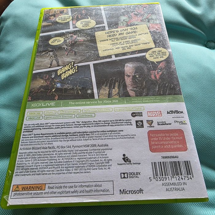 Deadpool Xbox 360