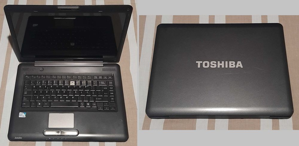 2 portáteis Acer e Toshiba (para reparação)