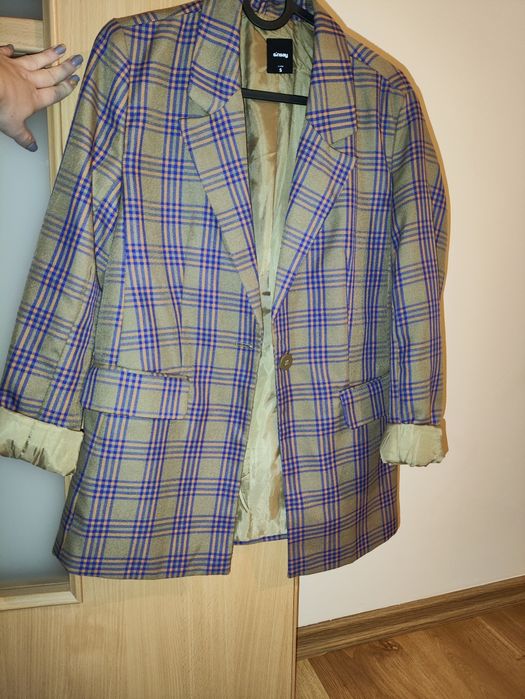 Marynarka Sinsay w kratkę