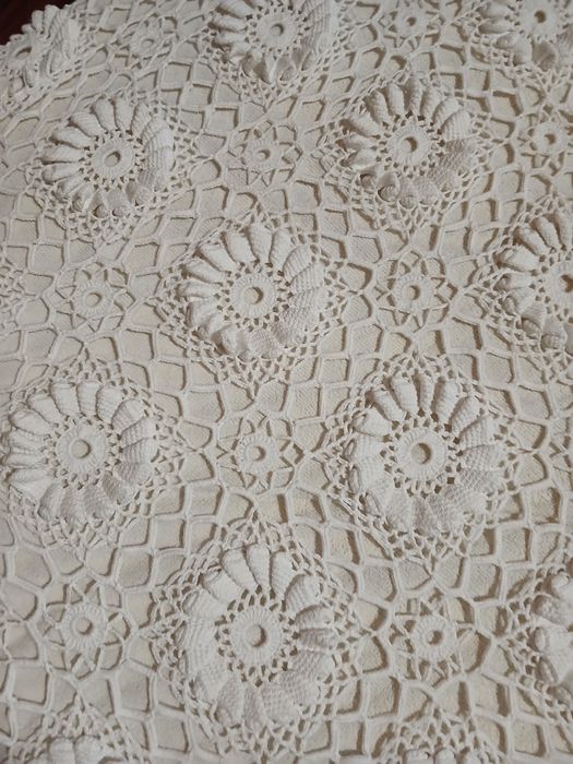 Colcha feita à mão, crochet  cama de casal