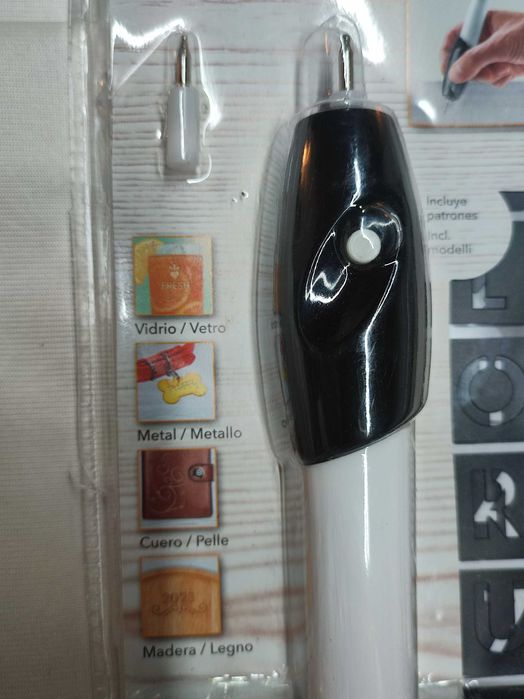 Maquina Caneta de Gravar em Madeira Metal Pedra e Vidro Gravadora