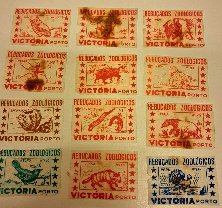 Lote de 46 un. de cromos Vitória