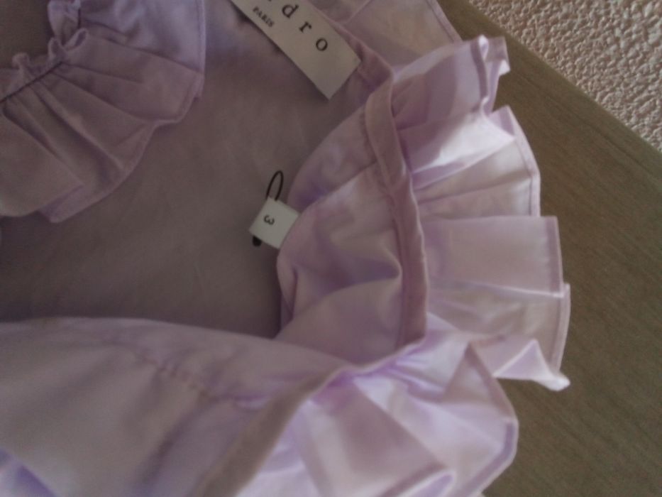 Camisa lilás Sandro Paris L