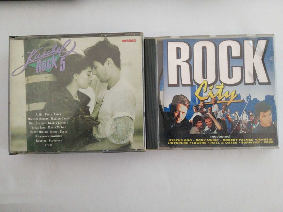 Cd´s originais "Kuchelrock vo.5 e Rock City"