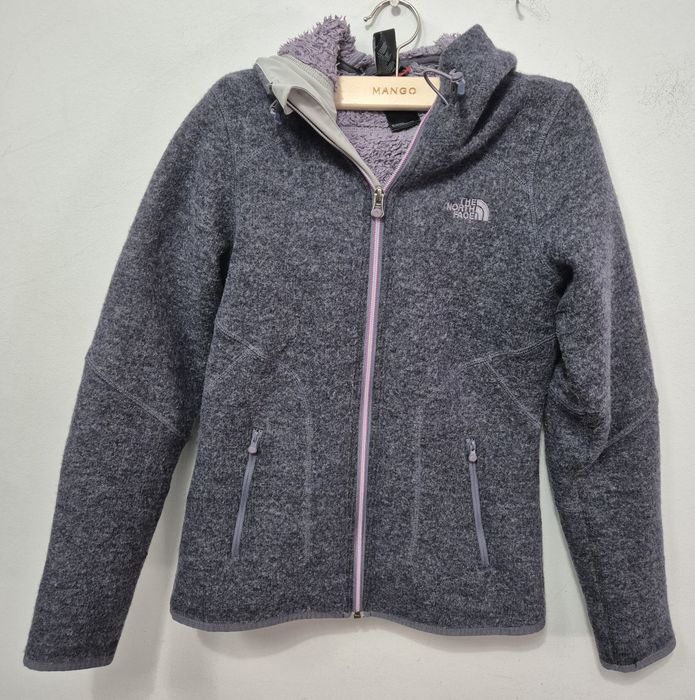 THE NORTH FACE roz. XS damska kurtka bluza ocieplana z kapturem