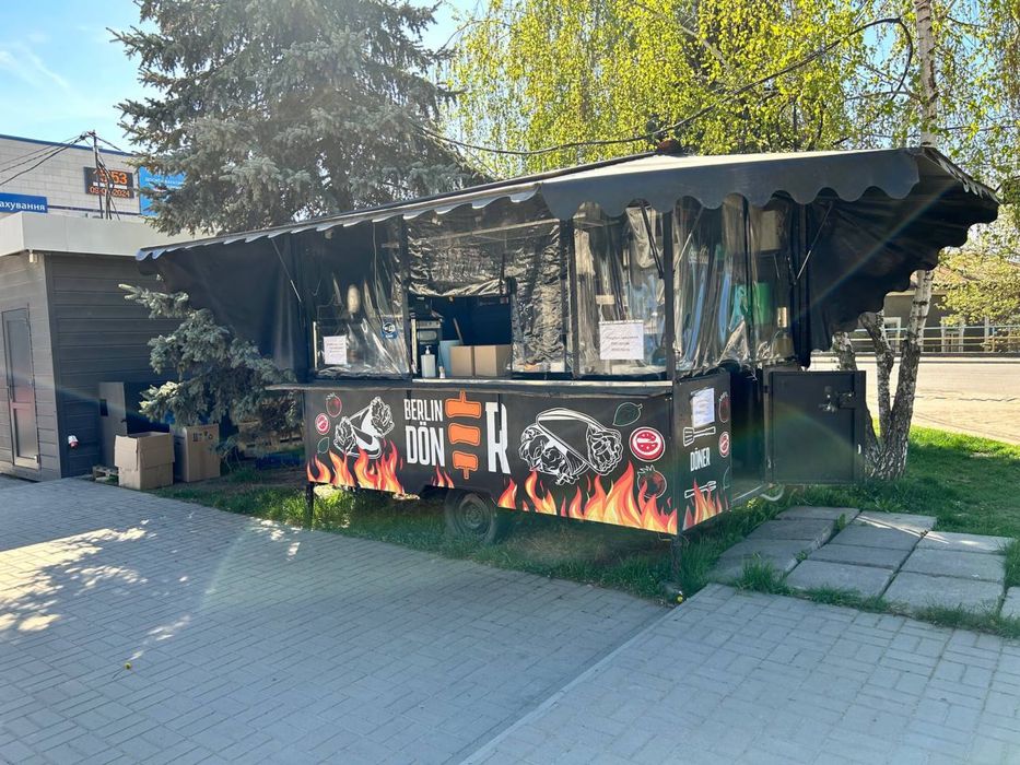 Готовий бізнес, стрітфуд, кіоск під шаурму на колесах