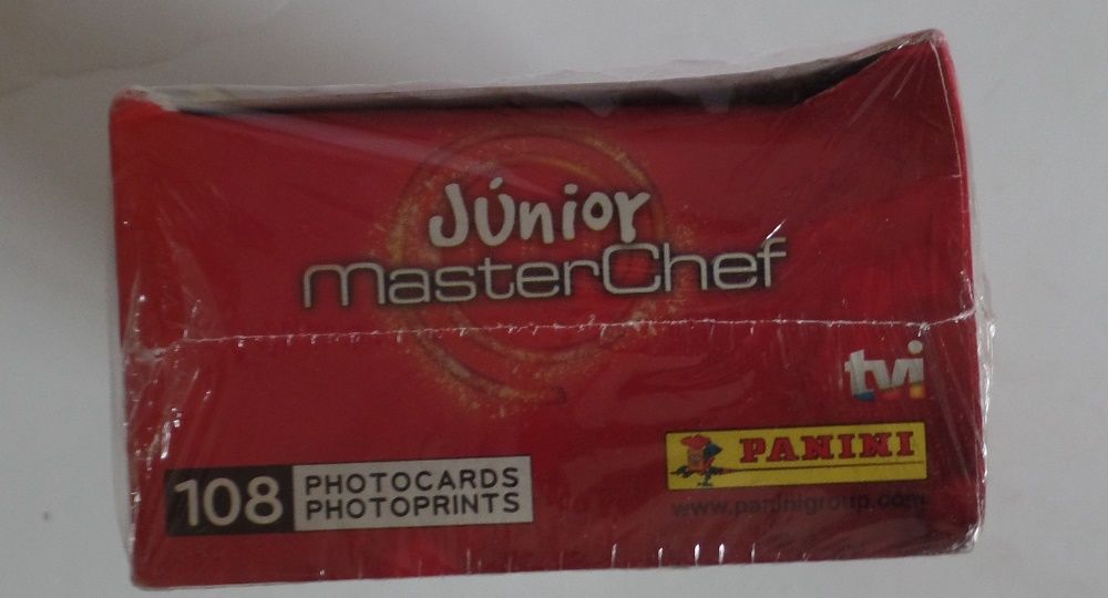 Cromos Master Chef Junior Selado em Caixa (BA)