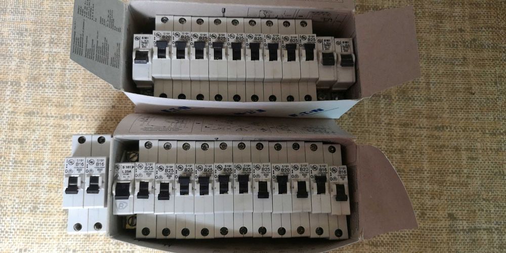 Wyłącznik nadprądowy 1P B16, B20, B25