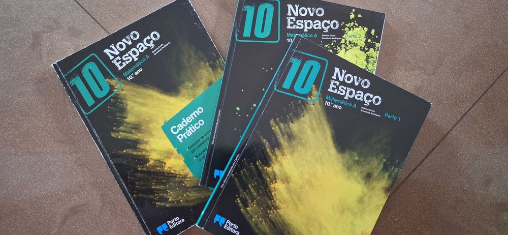 Novo Espaço 10 _ manual e caderno de atividades Matemática 10º ano