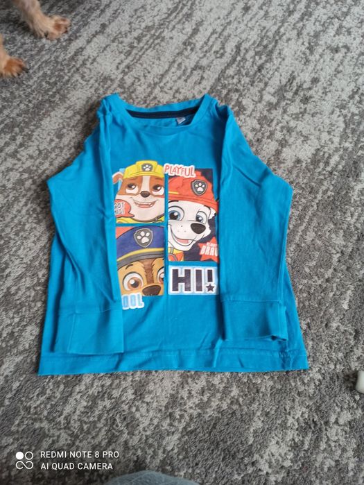 Koszulki z nadrukiem Psiego Patrolu