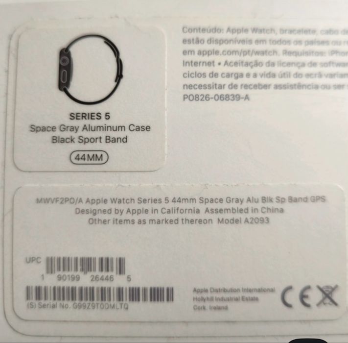 iWatch série 5 44 mm