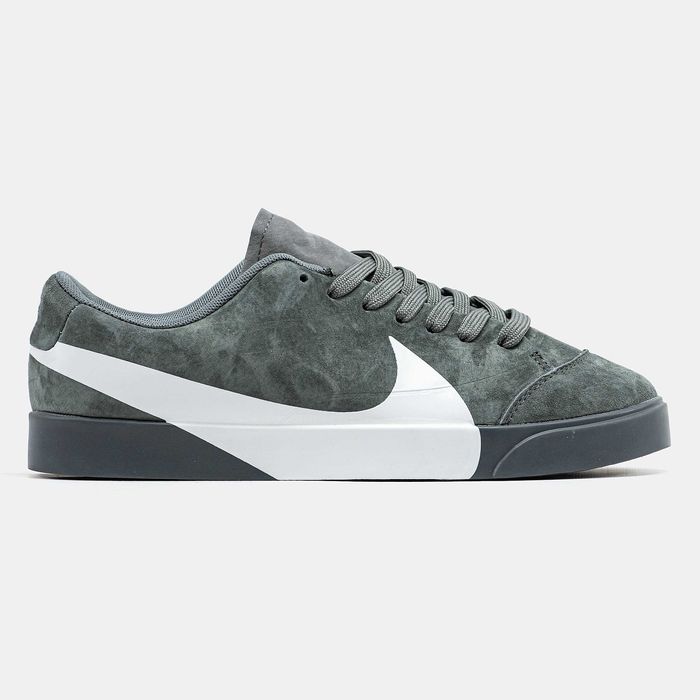 Кросівки Nike Blazer City Low Grey/White premium
