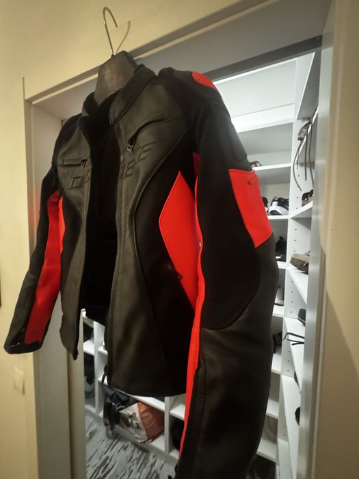 Casaco/busão Dainese Racing 4 couro/pele moto